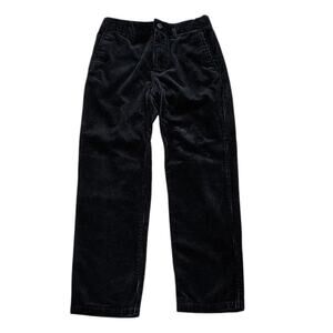 Polo Ralph Lauren Boys Size 10 Black Adjustable Corduroy Pants Formal Wedding